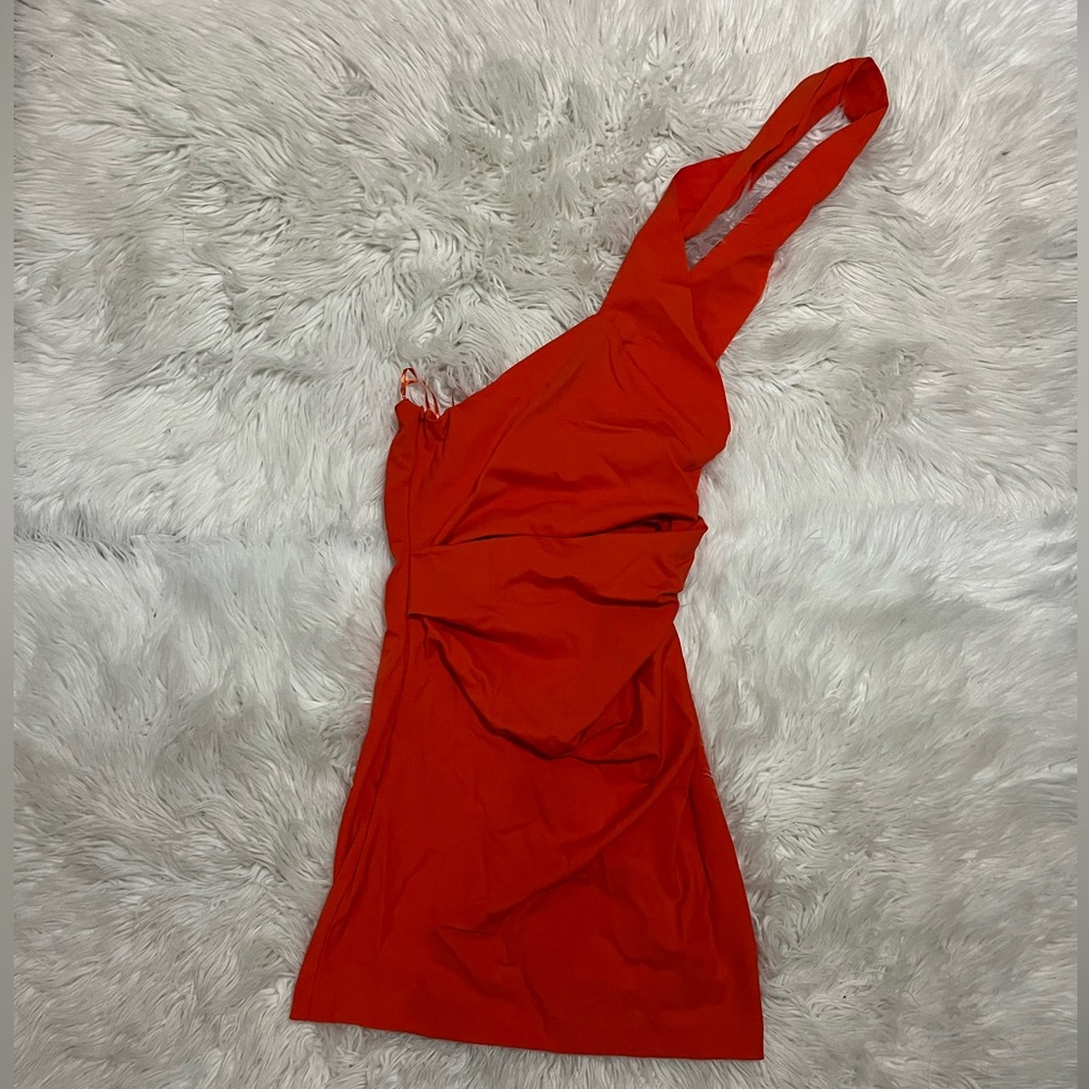 Gauge81 Red Mini Dress